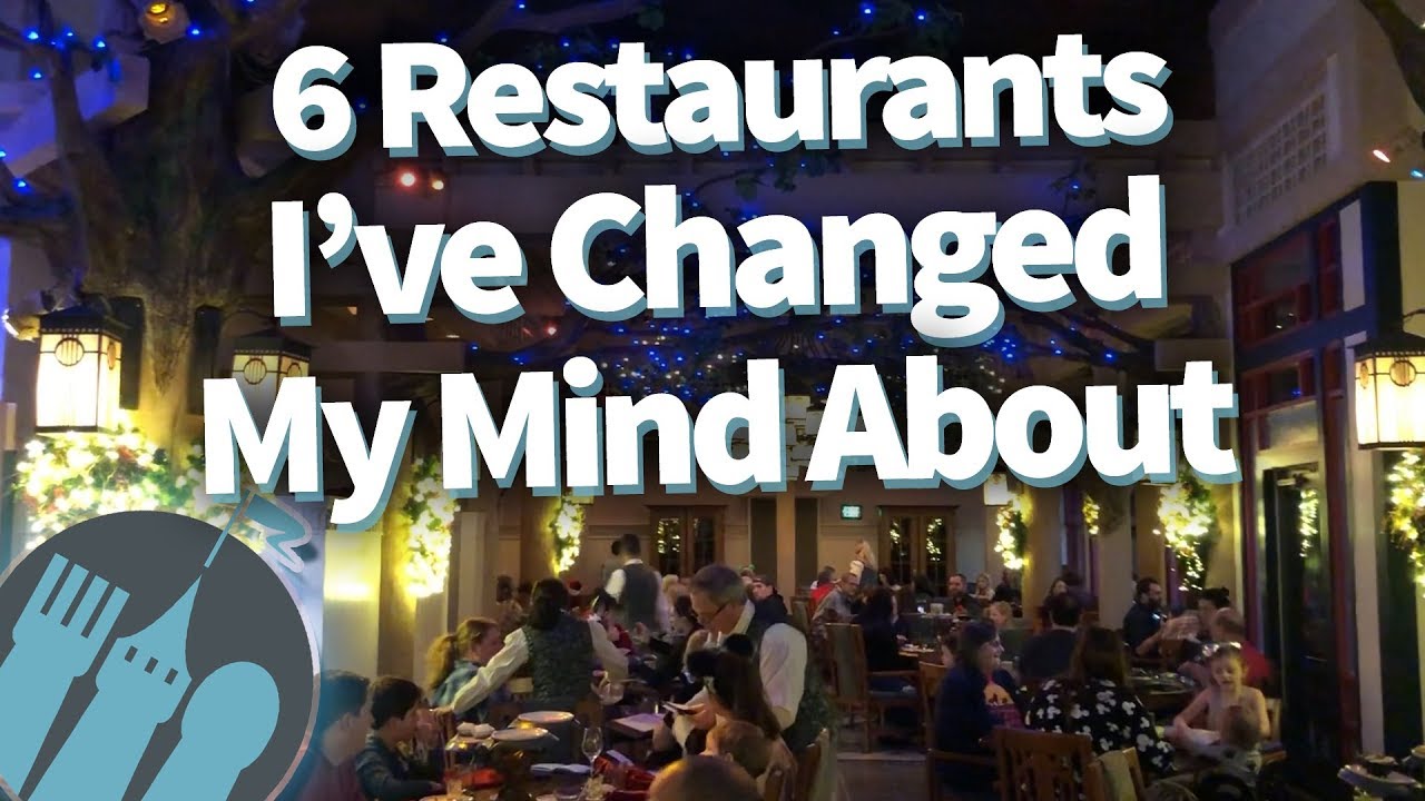 disney world planning book 6 Disney Restaurants I've Changed My Mind About This Year!