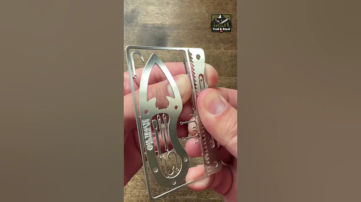 Tiny Survival kit - 17 Survival Tools - Survival outdoors kit. Designed and patented in the U.S.A