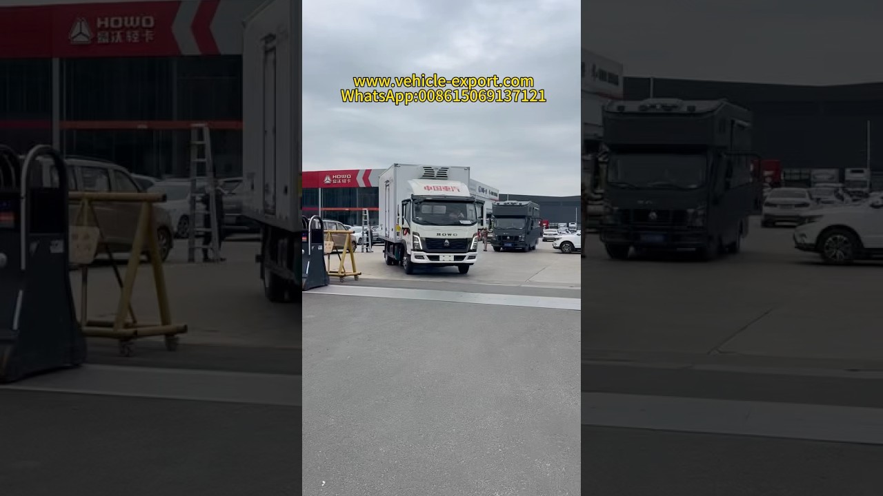 China Howo refrigerator truck for sale price