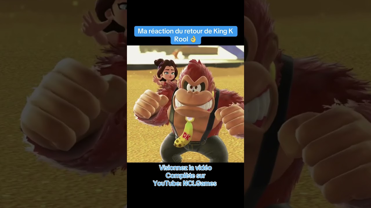 Ma réaction du retour de King K Rool 👌