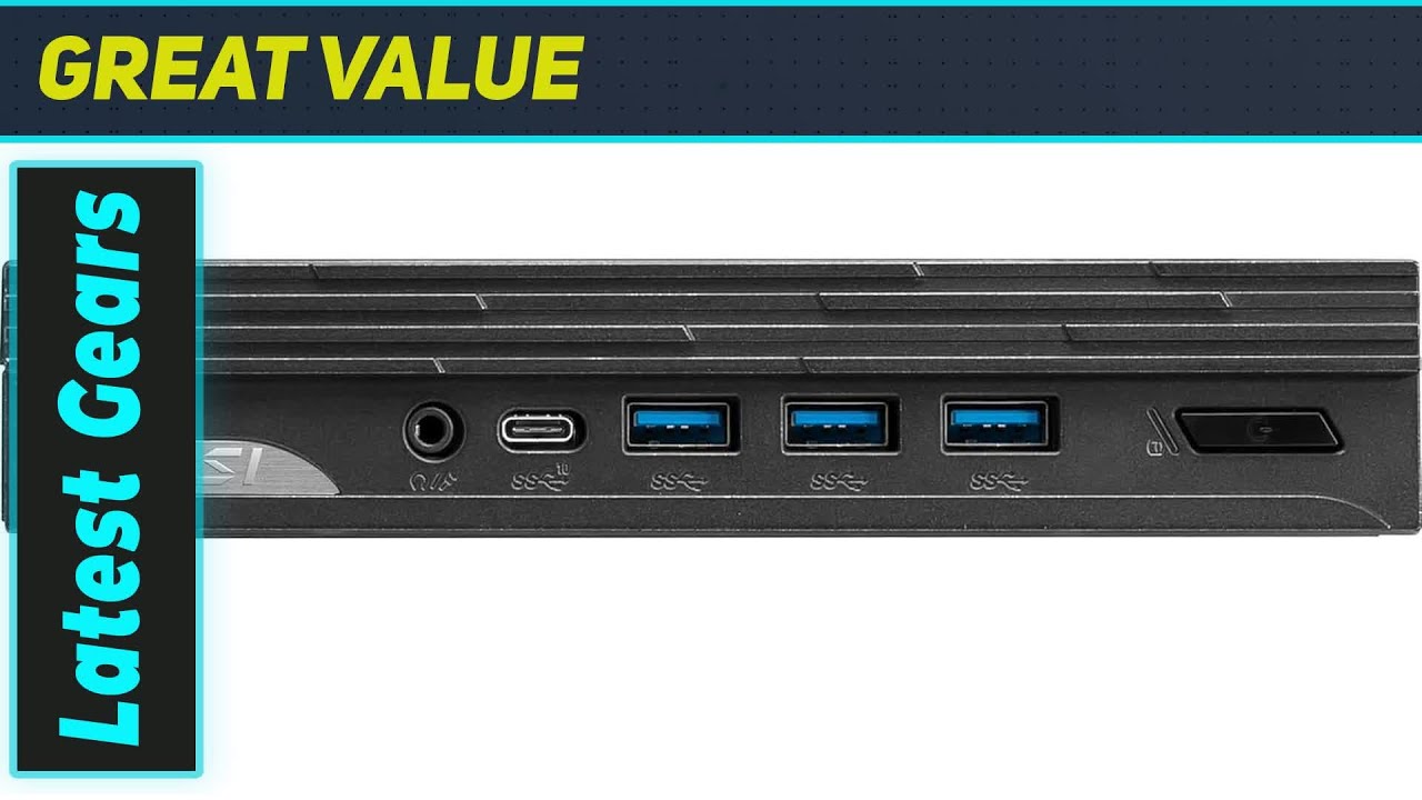 MSI PRO DP10: The Best Tiny Desktop PC?