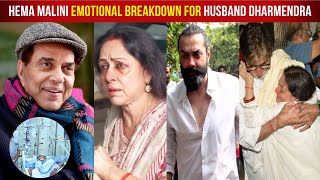 Sad News For Bollywood As Dharmendra Admitted To Hospital In Critical Condition