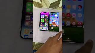 Apple 14 pro max and Samsun s23 ultra which is the best option for videos editing #s23ultra #iphone