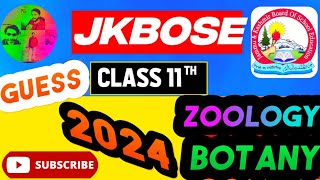 Hard/Soft ZONES | Class 11th Biology Guess LATEST 2024 | JKBOSE (ZOOLOGY BOTANY) #jkbose screenshot 1
