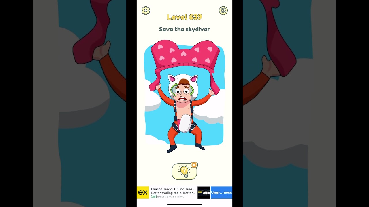 Dop2 level 639 Save the skydiver 