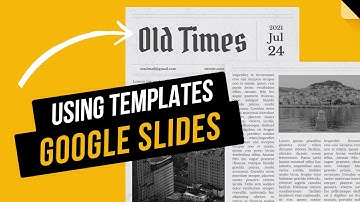 How to Get and Use Google Slides Templates for Free