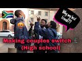 Making couples switch phones HIGH SCHOOL EDITION (couples loyalty test🥶)