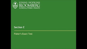 Biostatistics course lecture 07 part E (Johns Hopkins University) كورس كامل الاحصاء الطبي