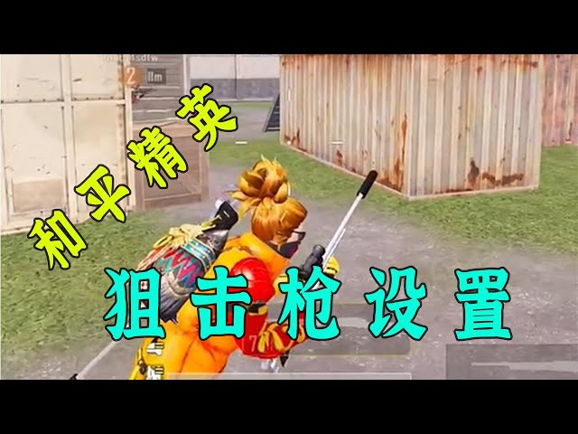 和平精英丨狙击枪打不准？修改这三个设置，让你秒变神枪手！【亦枫解说】