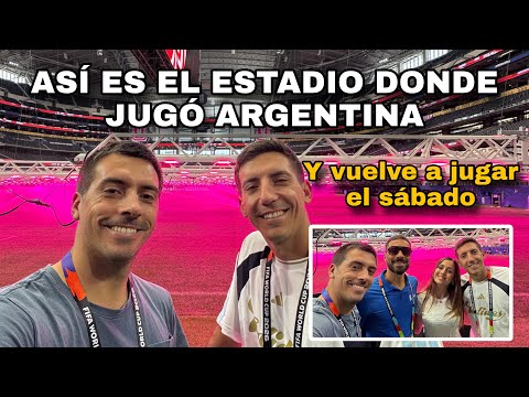 ASÍ ES EL ESTADIO DONDE JUGÓ ARGENTINA Y VUELVE A JUGAR EL SÁBADO