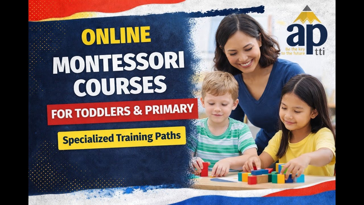 Online Montessori Courses for Toddlers & Primary | Specialized Training Paths Explained - YouTube