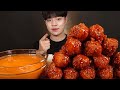 달콤한 황금올리브 닭다리 양념 치킨 먹방(Feat. 불닭마요) BBQ KOREAN SWEET FRIED CHICKEN ASMR MUKBANG チキン ไก่ทอด