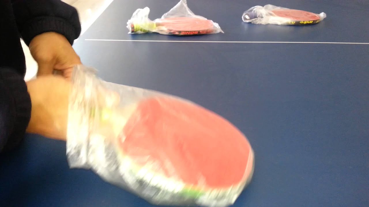 Clean Tt Racket TT racquet cleaning during play - YouTube