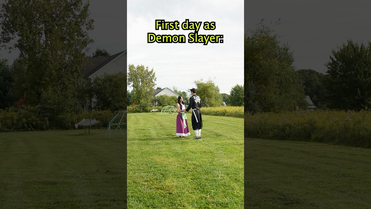 First day as Demon Slayer… 