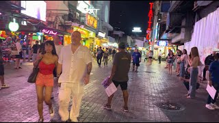 Explore Pattaya walking street | 4K May 2024 Thailand