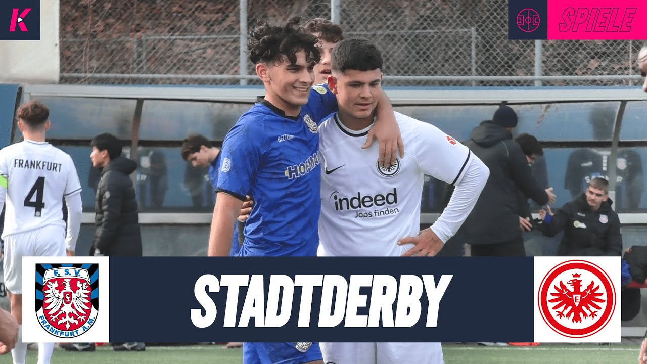 Frankfurter U19-Derby: Gelingt Eintracht die Generalprobe? | FSV Frankfurt - Eintr. Frankfurt (U19)