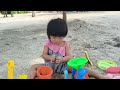 hikaru maen ke pantai lampung #baby #pantailampung #pantaimarina #pantaiselatan