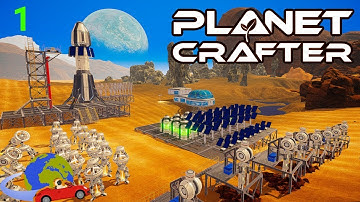 Trying To Terraform A Hostile Planet For Humans ! Planet Crafter [E1]