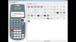 TI-30XS MultiView - Statistics - Population Variance