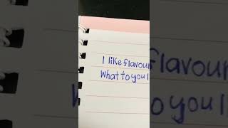 how flavours song