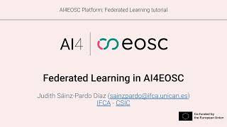 Celebrity Tutorial: Federated Learning in AI4EOSC Profile