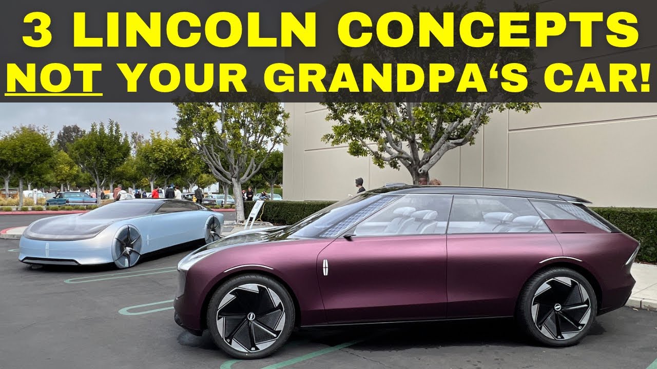 LINCOLN PROTOTYPES! Lincoln Model L100 Concept, Lincoln Anniversary Concept, & Lincoln Star Concept!