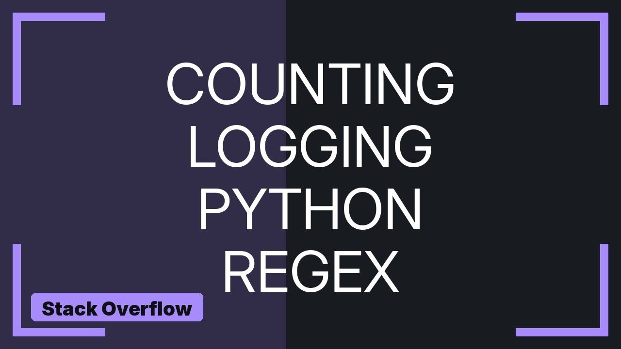 Counting occurrences of Regex Matches in Python (2 Solutions!!) - YouTube