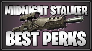 The BEST PERKS for the Midnight Stalker in Fortnite Save the World!