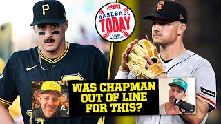 Was Matt Chapman out of line for this? | Baseball Today