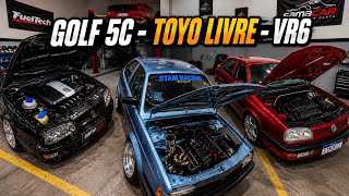VISITAMOS VITÃO STAM RACING - GOLF 5C - VR6 - TOYO LIVRE