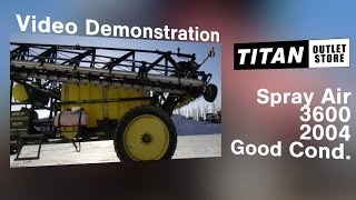 2004 Spray Air 3600 - 90 ft, 1300 gal, Foam Markers Sold on ELS!