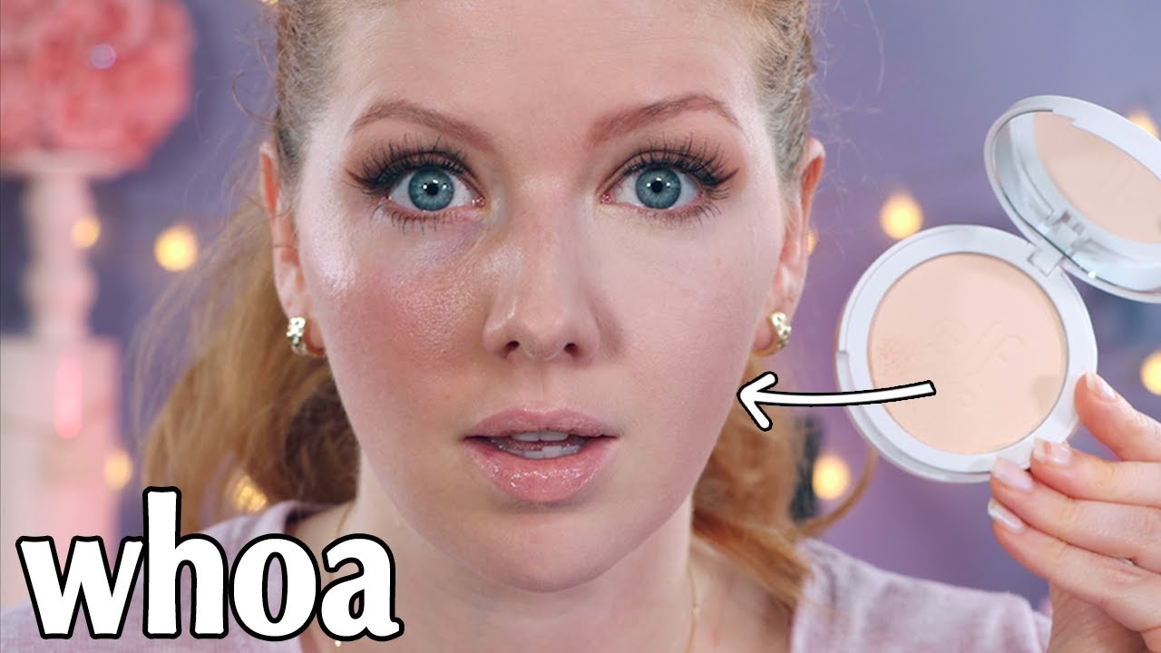 Trying e.l.f.'s NEW Camo Powder Foundation! + 9 Hour Wear Test!