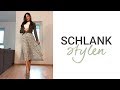 Größer & schlanker aussehen in Röcken mit flachen Schuhen | Sponsored Video | natashagibson