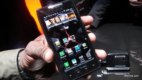 Motorola DROID RAZR Hands-On Demo - BWOne.com