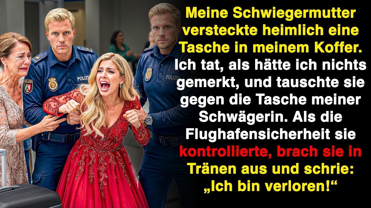 Meine Schwiegermutter versteckte heimlich etwas in meinem Koffer. Ich vertauschte die Koffer und …