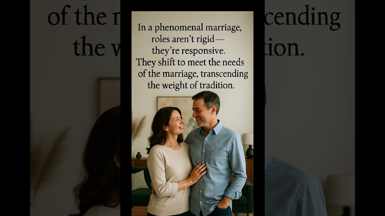 Rethinking Marriage Roles: Why Responsive Roles Create a Stronger Marriage #marriageadvise