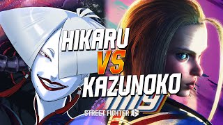 SF6 hikaru shiftne (A.K.I) vs Kazunoko (Cammy) Street Fighter 6