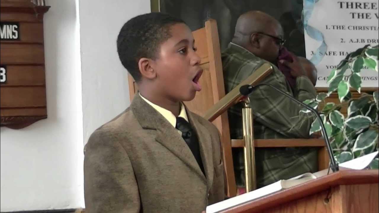 Dr. Martin Luther King's, "The Drum Major Instinct" by, Jeremiah