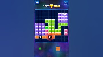 ASMR Tetris Block Puzzle Gameplay #shorts #asmr #relaxing #satisfying #138