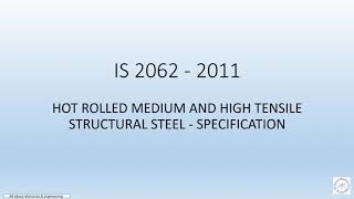 IS 2062 2011