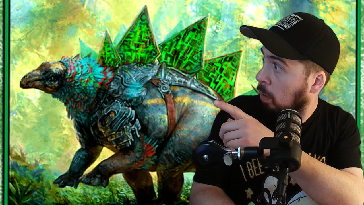 Dinosaurs Armed with Runic Armasaur! MtG Explorer Bo3 - YouTube