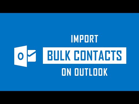 How to Import CSV Contacts to Outlook Email Client?