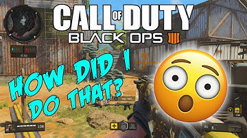 INSANE CLUTCH (BO4 CONTROL GAMEPLAY ON FIRING RANGE)