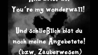 Oasis   Wonderwall Mit S Und bersetzung