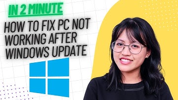 PC Not Working After Windows Update? (Boot, Crash & Performance Fix)