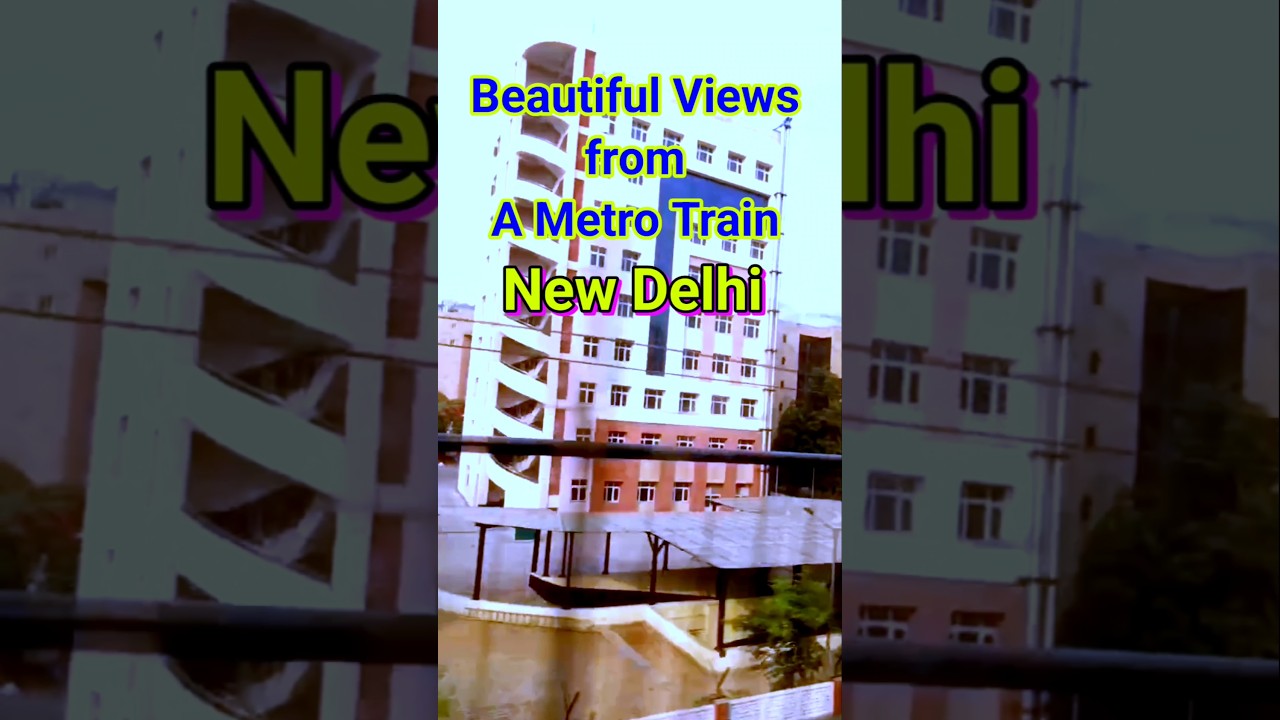 Beautiful Views from Metro Train | 