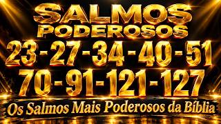 🔴 AO VIVO: ORE OS SALMOS AGORA | Deus Está Cuidando de Você 🙏 | 91, 23, 34 e 121