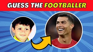 GUESS PLAYER FROM CHILDHOOD PHOTOS | FOOTBALL QUIZ 2023 screenshot 4