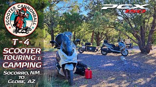 Scooter Cannonball 2023 // T-4: Socorro, NM to Globe, AZ