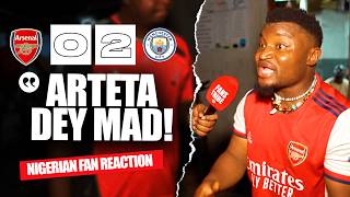 ARSENAL 0-2 MANCHESTER CITY ( Godfrey - NIGERIAN FAN REACTION) - Carabao Cup final 25/26